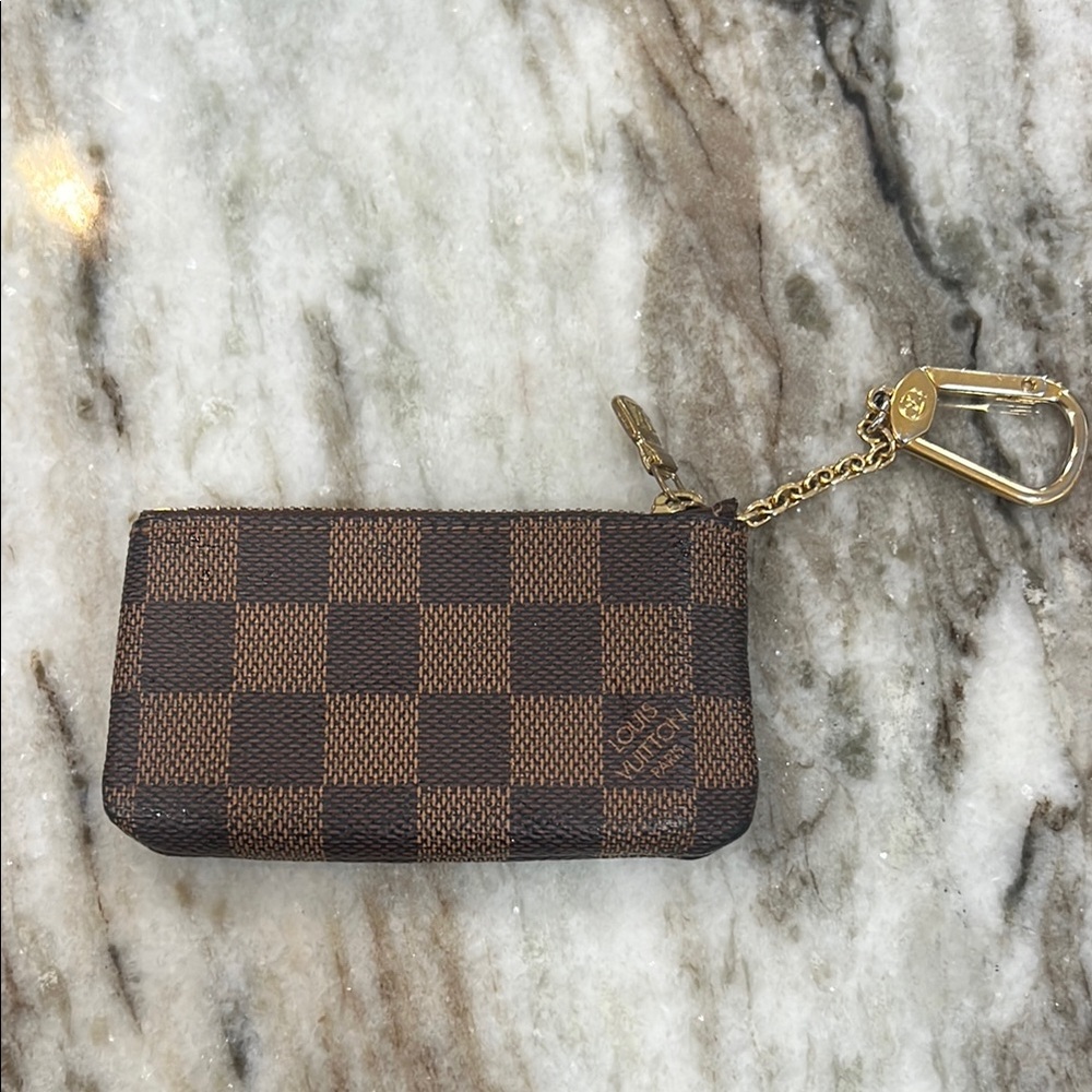 Louis Vuitton Brown Damier Ebene Key Holder